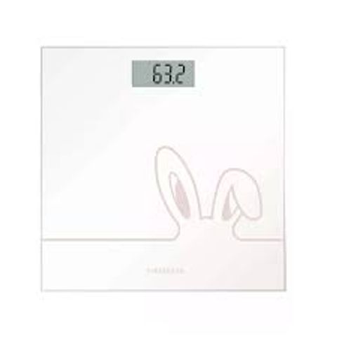 Cân Sức Khỏe Điện Tử Medisana PS 180 - Cảm Biến Độ Chính Xác Cao, Thiết Kế Họa Tiết Thỏ, Nhẹ và Đẹp, Tối Đa 180 Kg