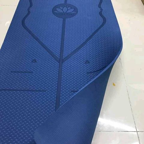 Thảm Tập Yoga Chống Trượt TPE 8mm - Thiết Kế Định Tuyến Giúp Tập Yoga Hiệu Quả Tại Nhà, Dành Cho Người Mới Bắt Đầu, Tập Gym, Thể Dục