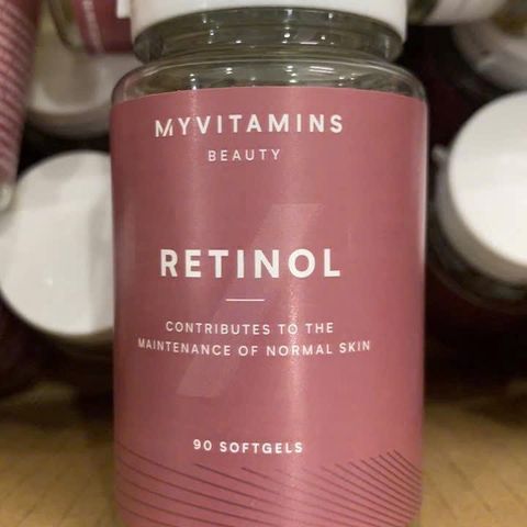 Viên Uống Dưỡng Da Retinol Myvitamins Beauty 90 Viên - Chăm Sóc Da Sáng Màu Đều, Hỗ Trợ Lão Hóa Hiệu Quả