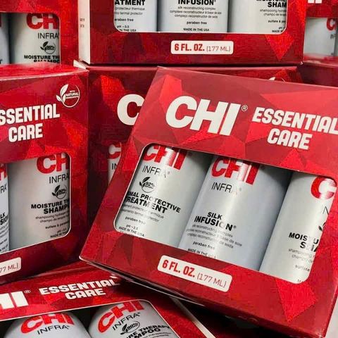 Bộ Chăm Sóc Tóc Hư Tổn CHI Thermal Care Kit 177ml x3 - Phục Hồi và Dưỡng Mượt Tóc Cháy, Giúp Tóc Khỏe Mạnh, Bóng Đẹp
