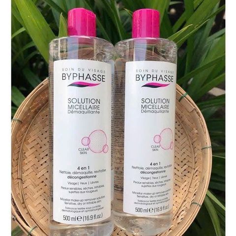 Nước Tẩy Trang Byphasse Micellaire 500ml - Giải Pháp Làm Sạch Lớp Trang Điểm Dịu Nhẹ, Phù Hợp Mọi Loại Da