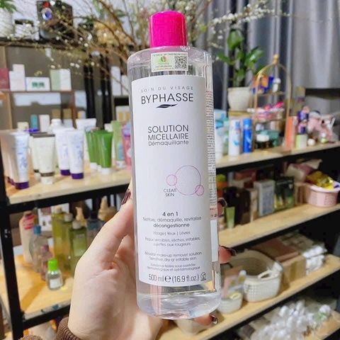 Nước Tẩy Trang Byphasse Micellaire 500ml - Giải Pháp Làm Sạch Lớp Trang Điểm Dịu Nhẹ, Phù Hợp Mọi Loại Da