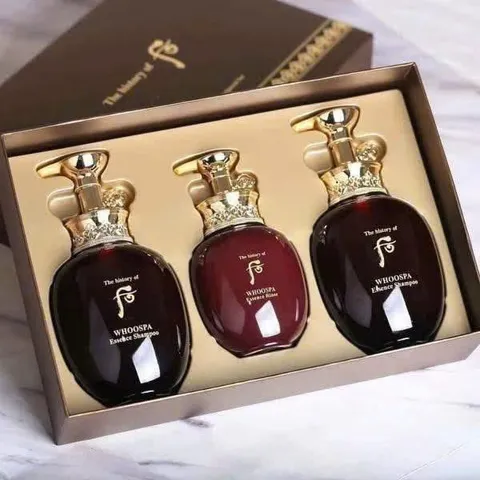 Cặp Gội Xả The History of Whoo 350ml×2 + 220ml - Phục Hồi Tóc Yếu, Dưỡng Mượt và Chắc Khỏe từ Hàn Quốc