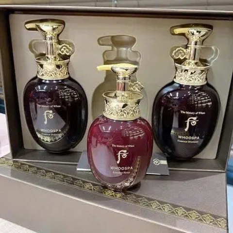 Cặp Gội Xả The History of Whoo 350ml×2 + 220ml - Phục Hồi Tóc Yếu, Dưỡng Mượt và Chắc Khỏe từ Hàn Quốc