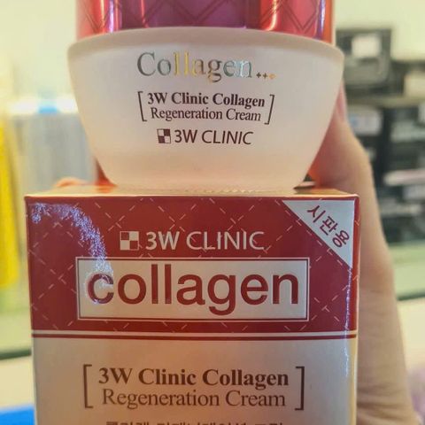 Kem Dưỡng Trắng Da 3W Clinic Red 50ml - Cấp Ẩm, Làm Sáng Da, Phù Hợp Với Tất Cả Các Loại Da, Sản Phẩm Từ Hàn Quốc