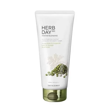 Sữa Rửa Mặt The Face Shop Herb Day 365 Master Blending 170ml (làm sạch da, dịu nhẹ tự nhiên)