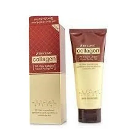 Tẩy Tế Bào Chết 3W Clinic Collagen 180ml - Sản phẩm Làm Sạch Da Chết, Tăng Đàn Hồi, Phù Hợp với Mọi Loại Da