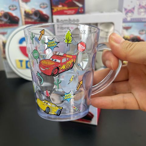 Bộ Dụng Cụ Ăn Uống Cho Bé McQueen Ô Tô Nhựa Melamine - Cốc, Bát, Thìa, Khay, An Toàn, Dễ Dàng Vệ Sinh, Quà Tặng Bé Yêu