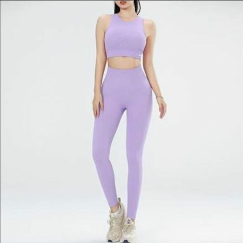 Set quần áo nữ tập Gym, Yoga Chất liệu dệt gân Naqi Thoải mái, Thời trang - Đồ thể thao Năng động cho Nữ