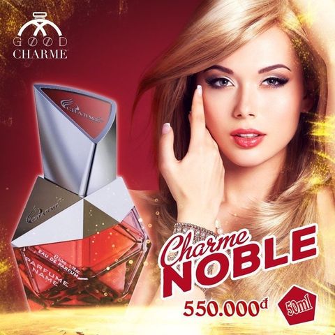 Nước Hoa Nữ Charme Noble 50ml - Hương Thơm Sang Trọng, Quyến Rũ, Đặc Biệt Dành Cho Phái Đẹp - Quà Tặng Hoàn Hảo