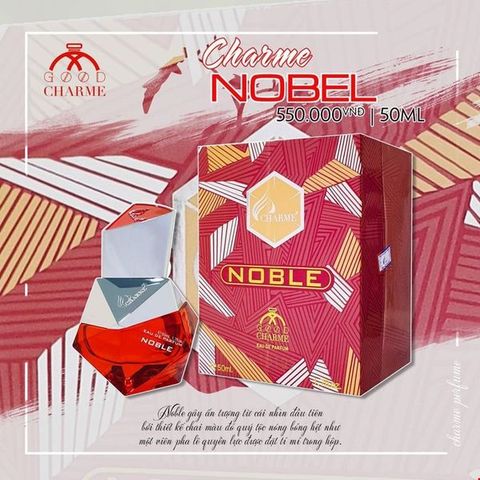 Nước Hoa Nữ Charme Noble 50ml - Hương Thơm Sang Trọng, Quyến Rũ, Đặc Biệt Dành Cho Phái Đẹp - Quà Tặng Hoàn Hảo