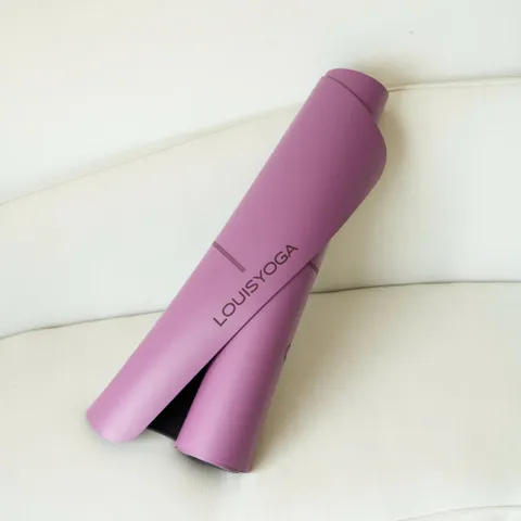 Thảm Tập Yoga LOUIS SUNFLOWER Cao Su Chống Trơn Trượt & Hút Mồ Hôi - Phiên Bản Mới 2025, Kích Thước 183x68cm, Độ Dày 4,5mm
