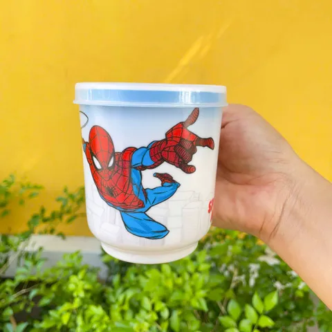 Bộ Bát Ăn Dặm Siêu Nhân Người Nhện Spider Man Nhựa Melamine Cao Cấp - Quà Tặng Bé Trai Hấp Dẫn 2025