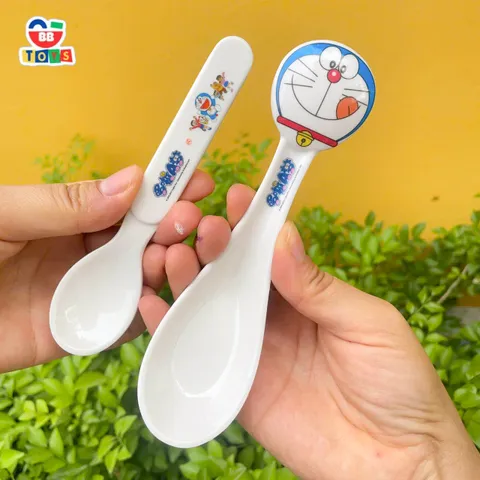 Bộ Set Bát Cốc Ly Nhựa Uống Nước Doraemon Cho Bé - Đồ Dùng Ăn Dặm An Toàn, Thiết Kế Ngộ Nghĩnh Cá Tính