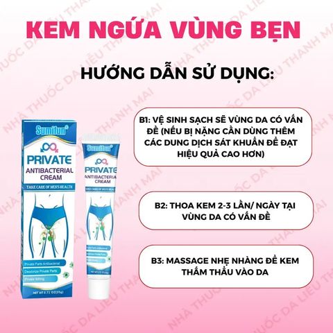 Kem Bôi Giảm Ngứa Vùng Kín Nam SUMIFUN - Hỗ Trợ Làm Dịu Nấm Da, Mẩn Đỏ - Chăm Sóc Da Nhạy Cảm Từ Thiên Nhiên