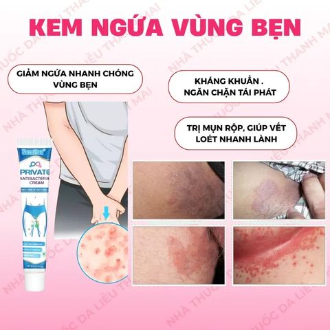Kem Bôi Giảm Ngứa Vùng Kín Nam SUMIFUN - Hỗ Trợ Làm Dịu Nấm Da, Mẩn Đỏ - Chăm Sóc Da Nhạy Cảm Từ Thiên Nhiên