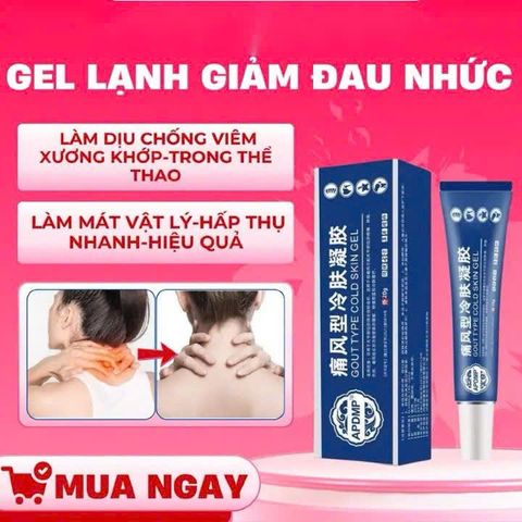 Gel APDMP - Giảm Đau Xương Khớp Sưng Đỏ, Hỗ Trợ Thư Giãn Tự Nhiên, Dễ Sử Dụng, Hiệu Quả Nhanh Chóng