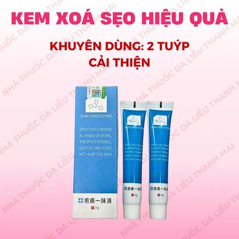Kem Loại Bỏ Sẹo Tự Nhiên - Làm Mờ Sẹo Mụn, Sẹo Sau Phẫu Thuật, Dưỡng Ẩm Da - Hiệu Quả Cho Tất Cả Các Loại Da 20ml