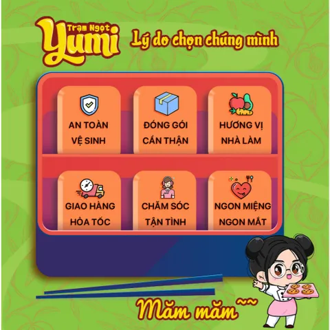 Ô Mai Sấu Giòn Yumi – Đồ Ăn Vặt Mứt Quả Chua Ngọt Thơm Ngon, 150g - 500g, Giúp Dưỡng Họng Và Giảm Ho Hiệu Quả