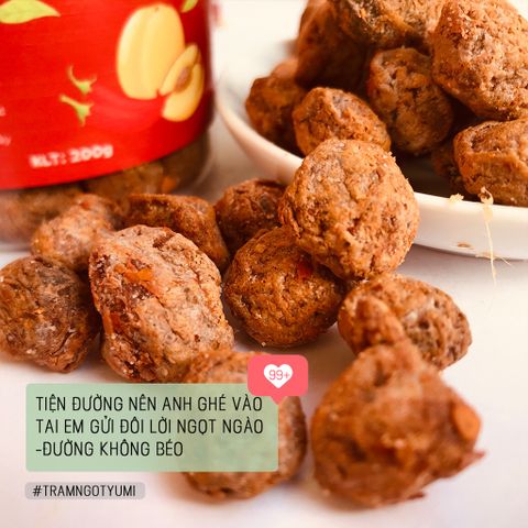 Ô Mai Mơ Cay Yumi - Snack Xí Muội Ngọt Ngào Vị Chua Cay Độc Đáo - Thực Phẩm Handmade Việt Nam 150g