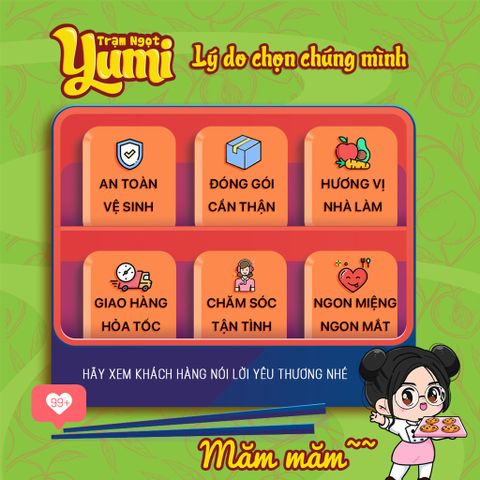 Ô Mai Sấu Bao Tử Yumi - Mứt Chua Ngọt 150g, Snack Thực Phẩm Việt Nam, Đặc Sản Dưỡng Họng, Ăn Ngay Thơm Ngon