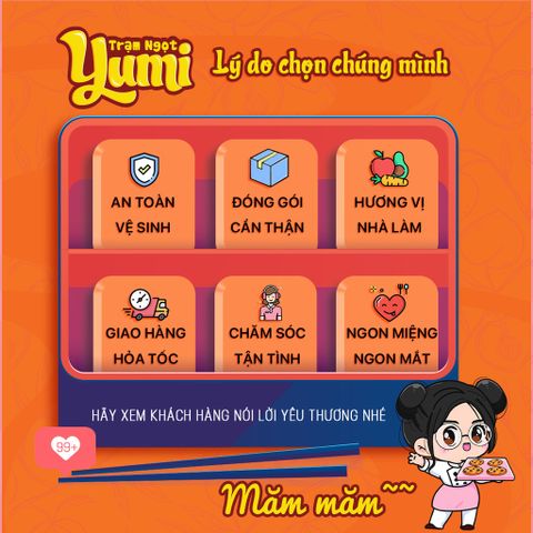 Ô Mai Mận Hậu Xào Yumi - Đồ Ăn Vặt Ngọt Cay Từ Trạm Ngọt, Hương Vị Đặc Trưng Việt Nam - Gói 150g & 250g