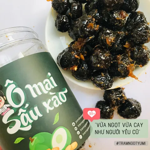 Ô Mai Yumi Hà Nội - Đồ Ăn Vặt Chua Cay Mặn Ngọt Giúp Dưỡng Họng và Giải Khát, Trọng Lượng 150g & 250g, Nguyên Liệu Tự Nhiên, An Toàn Vệ Sinh