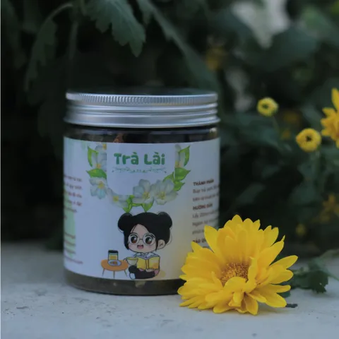 Trà Lài Yumi 75g - Trà Xanh Sấy Hoa Lài Tự Nhiên, Hương Thơm Dịu Mát, Thực Phẩm Nguyên Chất Từ Thiên Nhiên