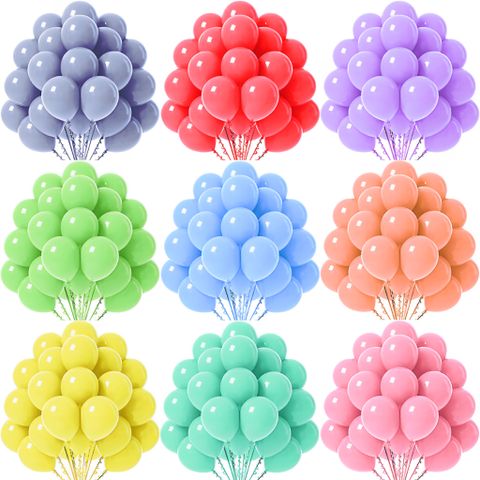 Set 100 Bóng Bay Trang Trí Sinh Nhật và Cưới - Bóng Dày 2,2 Gram 10 Inch - Những Màu Sắc Tinh Tế Cho Sự Kiện Thêm Ấn Tượng