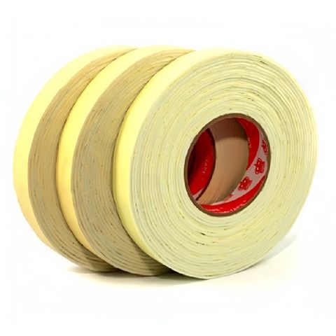 Băng Dính Xốp Vàng Hai Mặt Siêu Dính - Dùng Trang Trí Bóng Sinh Nhật, Phòng Cưới, Sự Kiện (2.5cm, 5m)