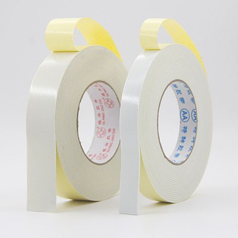 Băng Dính Xốp Vàng Hai Mặt Siêu Dính - Dùng Trang Trí Bóng Sinh Nhật, Phòng Cưới, Sự Kiện (2.5cm, 5m)