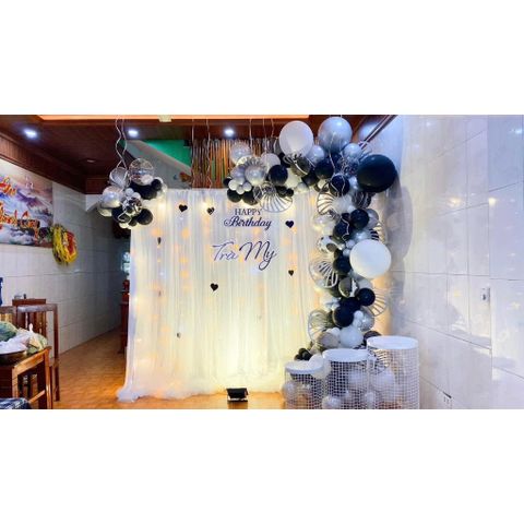 Cổng Bóng Bay Trang Trí Sinh Nhật & Đám Cưới - Set 2m-5m Tùy Chỉnh, Điểm Nhấn Sự Kiện Sang Trọng, Tiệc Tùng Chuyên Nghiệp