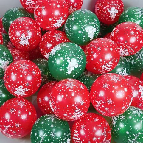 Set Bóng Trang Trí Noel, Đồ Trang Trí Merry Chirstmas 2024 [ Size đại ]