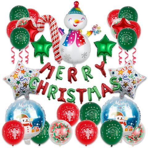Set Bóng Trang Trí Noel, Đồ Trang Trí Merry Chirstmas 2024 [ Size đại ]