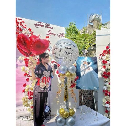 Bóng Jumbo Khổng Lồ 36 Inch Trong Suốt Tùy Chỉnh – Trang Trí Tiệc Cưới, Sinh Nhật, Sự Kiện Đặc Biệt