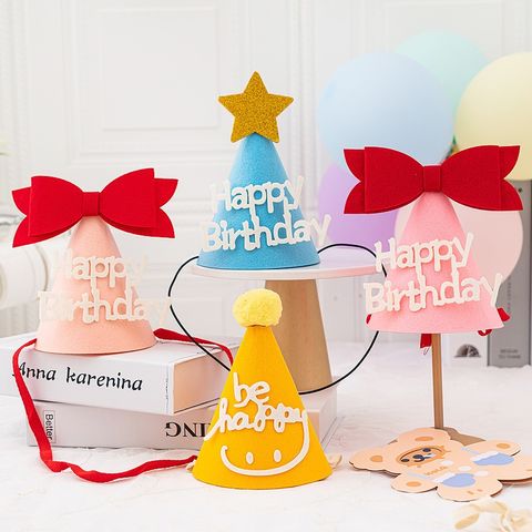 Mũ Sinh Nhật Phong Cách Hàn Quốc - Mũ Dạ Nỉ Đa Dạng Cho Mọi Lứa Tuổi, Đạo Cụ Tiệc và Chụp Ảnh