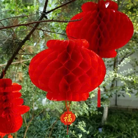 Set Đèn Lồng Đỏ Tài Lộc Tết 2026 – Trang Trí Nhà Cửa & Sự Kiện Xuân Bính Ngọ Rực Rỡ May Mắn, Chống Nước, Đẹp Dễ Dàng Treo