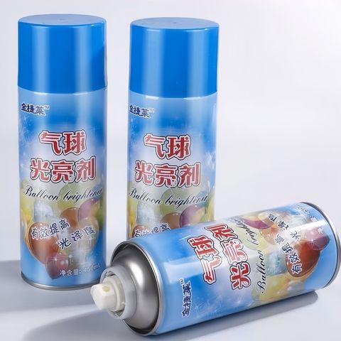 Chai Xịt Dưỡng Bóng Bay Sáng Bền Màu 450ml - Tăng Độ Bóng và Giữ Màu Bóng Bay Lâu Hơn, Bảo Vệ Chống Oxy Hóa