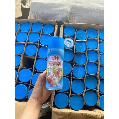 Chai Xịt Dưỡng Bóng Bay Sáng Bền Màu 450ml - Tăng Độ Bóng và Giữ Màu Bóng Bay Lâu Hơn, Bảo Vệ Chống Oxy Hóa