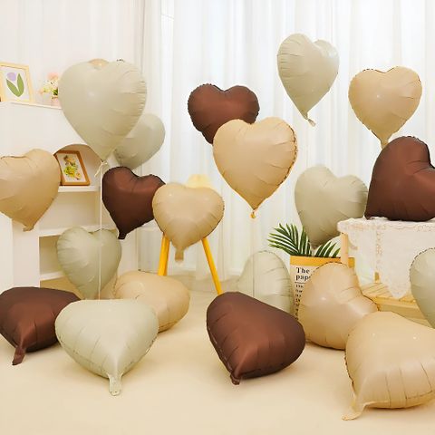 Bóng Bay Trái Tim 18 Inch - Trang Trí Sinh Nhật, Phòng Cưới, Tiệc Tùng - Bóng Nhôm Cao Cấp, Hình Trái Tim Rực Rỡ