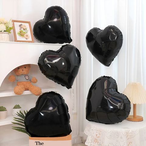 Bóng Bay Trái Tim 18 Inch - Trang Trí Sinh Nhật, Phòng Cưới, Tiệc Tùng - Bóng Nhôm Cao Cấp, Hình Trái Tim Rực Rỡ