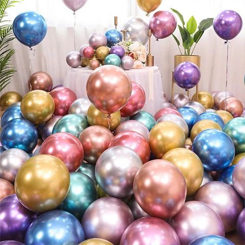 Bóng Bóng Siêu Nhũ 24 Inch Trang Trí Sinh Nhật - Bóng Bay Chất Liệu Cao Su Sáng Bóng cho Tiệc Cưới và Sự Kiện