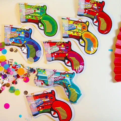 Súng Bắn Kim Tuyến Confetti Vui Nhộn - Pháo Giấy Tiệc Sinh Nhật, Đám Cưới, Lễ Hội - Đồ Chơi Giải Trí Độc Đáo