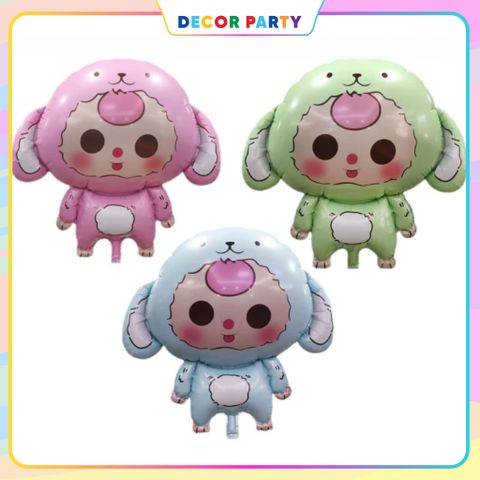 Bóng Hình Baby Three Trang Trí Sinh Nhật - Bóng Nhôm Đẹp Dùng Để Tiệc Tùng Lễ Hội An Toàn Cho Bé Trai, Bé Gái