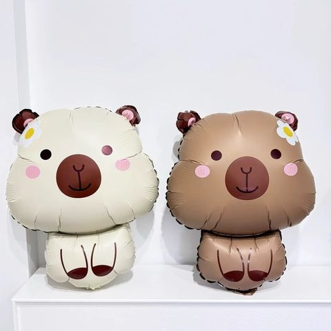 Bóng Hình Capybara Trang Trí Sinh Nhật - Bóng Nhôm Đẹp Để Tiệc Tùng Bé Trai Bé Gái, An Toàn và Dễ Dàng Sử Dụng