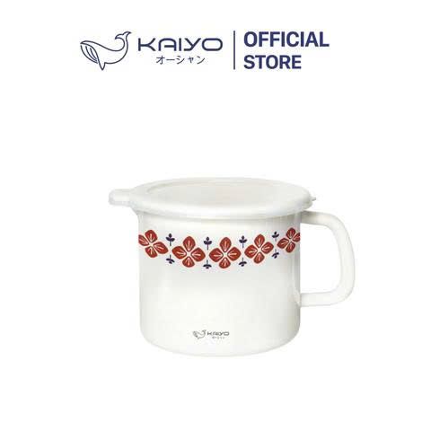 Nồi Đa Năng Tráng Men Sứ Kaiyo 15cm - Nấu Ăn, Lẩu Mini, Hộp Đựng Thực Phẩm, Dùng Trên Mọi Loại Bếp