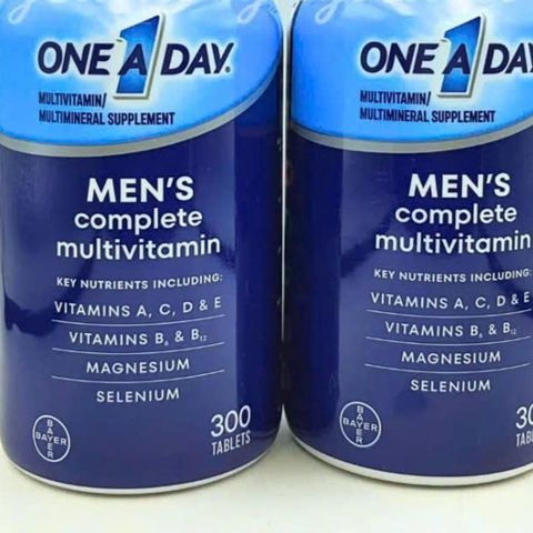 Viên uống Vitamin Tổng Hợp One A Day cho Nam Dưới 50 Tuổi - 300 Viên, Hàng Mỹ Chính Hãng, Hỗ Trợ Sức Khỏe Toàn Diện