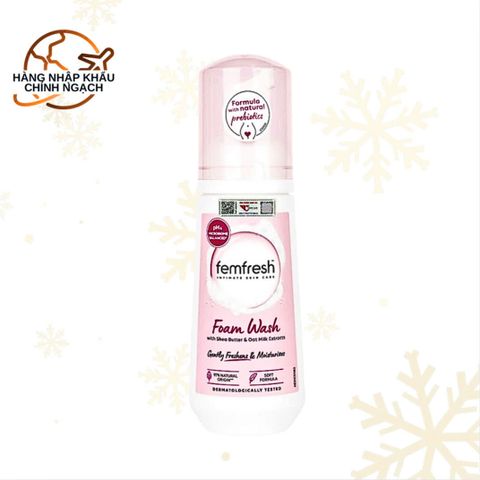 Bọt Vệ Sinh Vùng Kín Femfresh 150ml - Dung Dịch Làm Sạch Dịu Nhẹ, An Toàn Cho Da Nhạy Cảm, Ngăn Ngừa Nấm Ngứa
