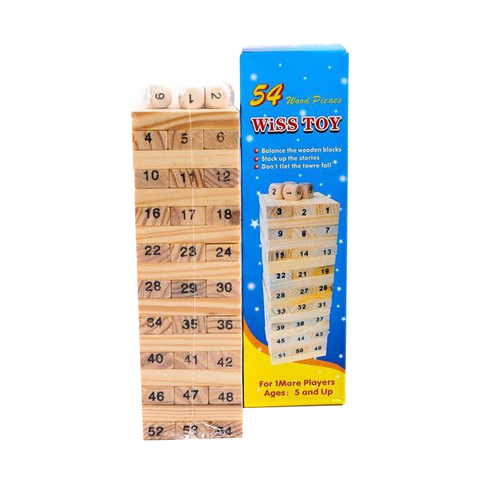 Bộ Đồ Chơi Rút Gỗ Màu Sắc Sinh Động - Chất Liệu Gỗ Cao Su An Toàn Dành Cho Trẻ 3-5 Tuổi - Giải Trí và Phát Triển Kỹ Năng