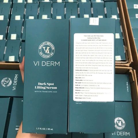 Tinh Chất Vi Derm Dark Spot Lifting Serum 50ml - Giảm Thâm Nám, Trẻ Hóa, Làm Đều Màu Da Cho Da Mịn Màng, Tươi Sáng